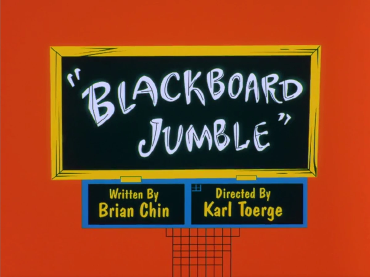 Blackboard Jumble Looney Tunes Wiki Fandom
