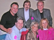 June with Bob Bergen, Janet Waldo, Gregg Berger, Gary Owens, and Will Ryan