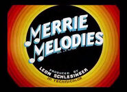 1937-1938 Merrie Melodies title