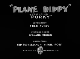 Plane Dippy Restored Title Card
