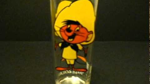 Speedy Gonzales 1973 WB Pepsi Looney Tunes Glass