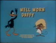 "Well Worn Daffy"