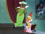 Mama Bear's cameo in "The Scarlet Pumpernickel"