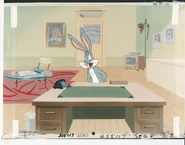 Production background and cel