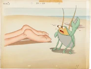 Production cel setup with key master background