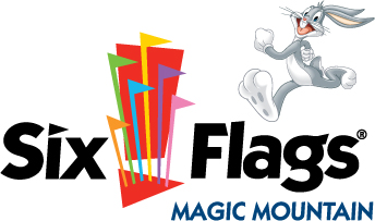 six flags magic mountain logo png