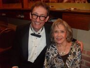 Tom with June Foray