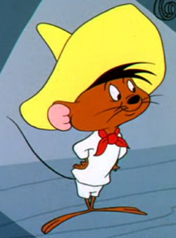 Speedy Gonzales Looney Tunes Color Art Model Sheet Character