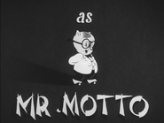 Porky as Mr Motto