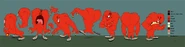 Gossamer in Looney Tunes Cartoons.