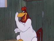 The way Cohen's characters talk is "3-dimensional," in which they stick their head in front.