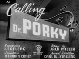 Calling Dr. Porky