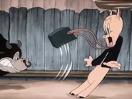 Carey Toreador.jpg (249 KB) In Clampett's era, Carey used much more on-model design, though the "eye-extension" had already been there.