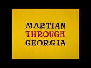 Martian Through Georgia (Music & SFX Only)