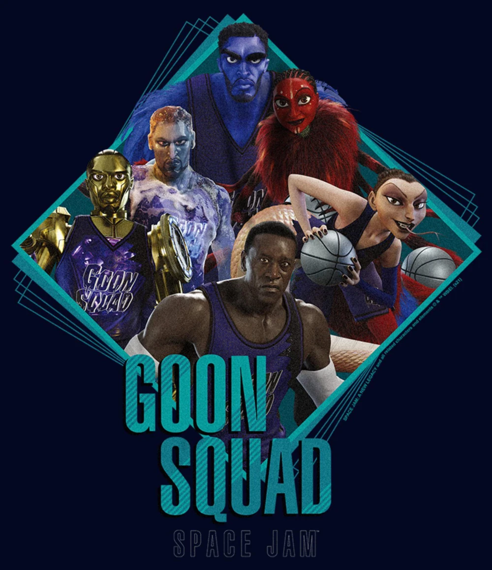 Tune Squad vs. Goon Squad Space Jam: A New Legacy