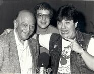 With Keith Scott and Jonathan Coleman c. 1985