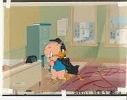 Production background and cel