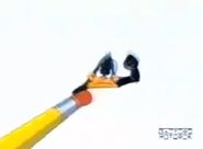 Daffy duck getting erased