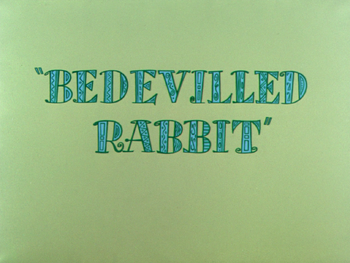 Bedevilled Rabbit