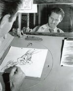 Ken drawing Bugs Bunny