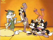 Twotonetown.jpg (8 KB) From left to right, Buster, Goopy Geer, Roxy, Babs, & Foxy in "Two-Tone Town" (1992)