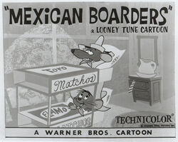 Mexican Boarders Speedy Gonzales and Slowpoke Rodriguez Animation, Lot  #15352