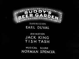 Buddy's Beer Garden Title