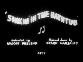 Sinkin' in the Bathtub