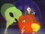 Cameo appearance in "Star Warners"