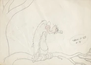 Production layout of the Ned Sparks vulture