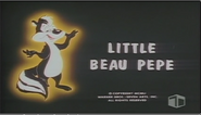 "Little Beau Pepé"