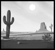 Black-and-white background, designed by Clarke Snyder and art directed by Aaron Spurgeon.