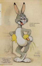 Charlie Thorson's drawing of Bugs.