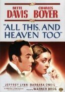 (2008) DVD All This, and Heaven Too (1995 Turner dubbed version)