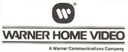 Warner Home Video logo from 1981-1985