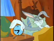 Bugs wakes up for his shift.