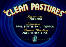 Clean pastures-title