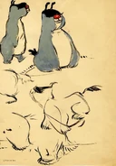 Model painting by Chuck Jones