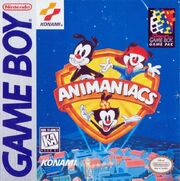 Animaniacs Game Boy Box Art