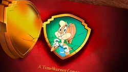 Toppa Ufficiale Looney Tunes Crew Con Cerchio Rosso Ricamato, Da