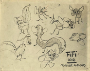 Fifi model sheet