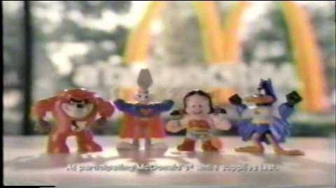 1992 McDonalds Happy Meal Commercial with the Looney Tunes