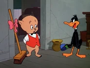 Bonnicksen's characters keep "straightened" poses, even when they are talking.