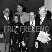 Tex with June Foray, Chuck Jones, Friz Freleng, and Art Babbitt at the 1974 Annie Awards