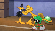 Pete Puma with Daffy & Marvin