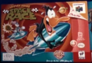 Early box art design of the cancelled N64 port