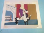 Production background & cels