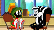 Pepe Le Pew with Marvin the Martian
