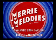 1951-1952 Merrie Melodies title