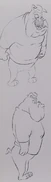 Spike the Bulldog's model sheet (1)